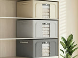 Refined Organization The Artistry of Minimalist Storage V1107-CWH0011-ASH GREY