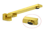 Brushed Gold Square Stainless Steel 180 Swivel Bathtub Faucet Water Outlet Spout V1233-SP604BG
