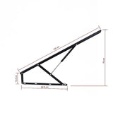 120cm Pneumatic Sofa Bed Lift Up Mechanism Kit V63-931341