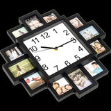 Photo Frame Clock Picture Collage 12Picture Display Photowall V63-835581