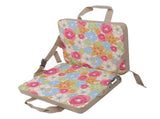 Folding Stadium Seat for Bleacher Oxford Cloth Portable Stadium Chair Cushion with Back Support for V1294-YM0901-3111240307411