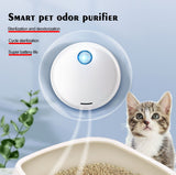 Smart Pet Odor Purifier, Negative Ion Deodorizer for Cat Litter Box, Toilet, Shoe Cabinet, Ultra V1188-MS-909-045