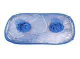 Mushroom Grow Tent Still Air Box Portable Foldable PVC 2 Arm Ports Mushroom Grow Container for Study V1294-YM0706-3111230201811