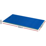 Weisshorn Floating Water Mat 3.5x1.8m Foam Pad Swimming Pool Platform Blue FM-35-18-BU