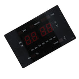 100240V LED Digital Clock Multifunction Wall Clock with Temperature Humidity Perpetual Calendar V1294-YM0901-3115210105512