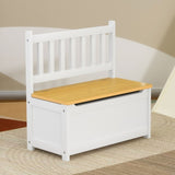 Levede 2-In-1 Kids Toys Storage Bench Box Wooden Chair TB1025