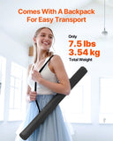 Dance, 6.6' x 3' Portable Yoga Mat with Organizer Bag, 1.5 mm Thick Workout Mats, Non-slip V952-BXWDDDHHPVC2SAF36V0