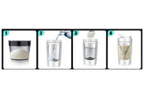 Electric Shaker Bottle Protein Shaker Bottle Protein Mixer for Perfect Creamy Shake Rechargeable V1308-DSZKI-7-2