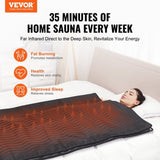 Sauna Blanket for Detoxification, Portable Far Infrared Sauna for Home Relaxation, 1-6 Level V952-HWSNTPU7171IISCJYV3