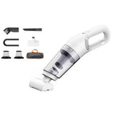 Cordless Handheld Car Vacuum Cleaner 10000Pa Strong Suction USB Rechargeable - White V1263-JX-6673-2