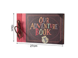 1 Set Photo Album Vintage Design Adventure Book Creative DIY Scrapbook Album for Weddings Travel V1263-JX-2510