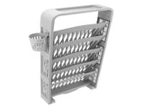 Classroom Deskside Bookshelf Large Capacity 6 Tier Multifunctional Slim Library Reading Storage Rack V1294-YM0901-3116230009312