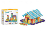 Creative DIY Puzzle Building Blocks Set for Kids Ages 3 Colorful Snap-Together Squares for Early V1341-ZY-TVNJF8N7-727PCS