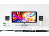 Kanto SP9W 9" Tall Universal Desktop Speaker Stand - Pair, White V398-KO-SP9W