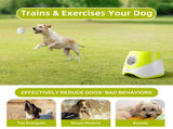 Automatic Dog Tennis Ball Launcher for Indoor & Outdoor Play, Adjustable 3-Speed Thrower with 3 V1341-ZY-L4DW5Y2W-GREEN