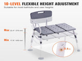Tub Transfer Bench for Bathtub, Adjustable Shower Seats for Adults, Lightweight Shower Bench for V952-GDSYGZYTLSLBISSULV0