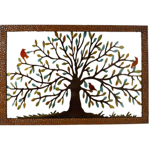 Large Tree Metal Wall Art 102x152cm V637-E142469
