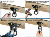 Ceiling Hook for 360 Degree Swivel Hanging Chair Wood, Yoga Swing, Veranda Suspension, Playground V1237-MS-626-299