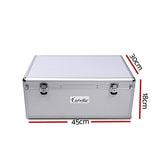 Embellir CD Case DVD Cases Storage Box 500 Discs Aluminium Case DVD Folders CASE-CD-500-SL