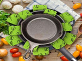 12pcs Pot Pan Protectors Non Woven Divider Pads Reusable Pot Protection Pads for Storing Frying Pans V1294-YM0718-10124238