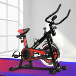 Everfit Spin Bike Exercise Bike Flywheel Cycling Home Gym Fitness 120kg EB-A-SPIN-02-BK