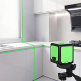 Traderight Green Laser Level with Tripod 25m IP54 Kit HW0281