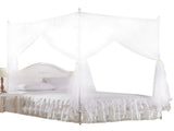 Luxury Princess Three Side Openings Bed Curtain Canopy Netting Mosquito Net Bedding V1294-YM0901-JY19763-02
