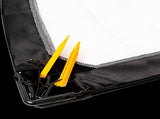 Pair of Soccer Football Goals 180cm Pop Up Portable Quick Set Up V63-826881