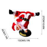 Christmas Ornaments Ornaments for Tree Christmas Decorations Upside-down Street Dance Santa Claus V1192-AZ-W-33625