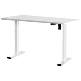 Artiss Standing Desk Motorised Sit Stand Desks White 120CM HASD-114G-WHDF-WHDB-120