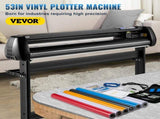 Vinyl Cutter, 53inch Vinyl Cutter Plotter with Stand, Adjustable Speed Force for Sign Making Vinyl V952-KZJHSACSK13501K5GV3