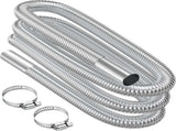 Air heater hose, 300 cm 2.5 cm stainless steel exhaust pipe, parking heater pipe with 2 hose V1237-ZY-203-5109