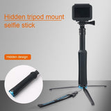 Foldable Tripod Selfie Stick For Action Cameras - 23.5-81Cm Length PRL-6950ACD
