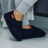 ARCHLINE Orthotic Plus Slippers Closed Scuffs Pain Relief Moccasins - EUR 42 V563-AS801-CHARCOAL-42