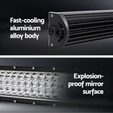 Giantz LED Driving Light 50 Inch Flood Spot Light Bar Driving Lamp Offroad Truck CAR-DL-LED-BAR-50-BK