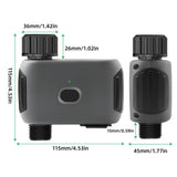Wi-Fi Smart Sprinkler Timer 1 Outlet Automatic Watering System Irrigation Timer with APP V1294-YM0901-H48814B-EU