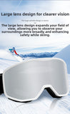 Outdoor sports products ,Winter skiing anti UV card myopia cylindrical double-layer anti fog skiing V1091-SK-0475