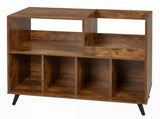 Levede Record Player Stand Vinyl Holder Cabinet Turntable Table 300 Albums EA0305-BR-AU