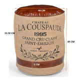 CHATEAU CANVAS OTTOMAN V742-M8031