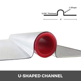 PEX Heat Transfer 200 pcs Box Radiant Heat Transfer 4 ft Aluminum PEX Heat Transfer V952-DBCND4FTPEX200PCSV0
