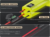 2 Pack Power Wheel Adapter for Ryobi 18 V Battery Switch, DC Power Adapter, Battery Conversion V1188-CYX-DP-387