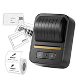 Bluetooth Label Maker Machine with Tape Roll Inkless Labeler Sticker Printer for Home Office V1263-JX-7300