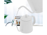 350ml Gooseneck Coffee Kettle, Stainless Steel Long Spout Tea Pot for Home or Office V1263-JX-2993