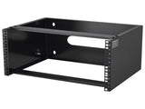 6U Wall Mount Network Rack, 14 in/355.6 mm Depth, 50 lbs/22.68 kg Max Weight Capacity Wall Mount V952-WLJJ6U14YC007I4RXV0
