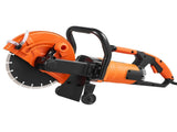Electric Concrete Saw, 9 in, 2000 W 15 A Motor Circular Saw Cutter with 3.5 in Cutting Depth, V952-D1800W9IN35INLPBQV3
