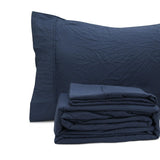 Ramesses Jeans Pebble Wash Linen Look Alternative Sheet Set Queen V442-KIT-SHEETS-PEBBLEWASHLINEN-JEANS-QS