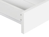 Levede Slim Bedside Table Nightstand Side Table Storage Bedroom Narrow Cabinet NI1084-WH-AU