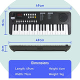 Axus Mini Keyboard 37 Key Keyboard - Black V398-NM-AXMK37BKII