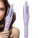 Auto Rotating Wireless Hair Curler 32mm for All Hair Types -Purple V1263-JX-7466