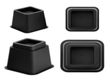 Adjustable Bed Risers, Furniture Risers, Elevation ins Table Riser, Risers for Bed Frame, Bed V1370-AZ4-05065
